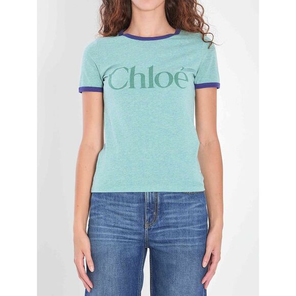 Chloe Women Logo T-Shirt